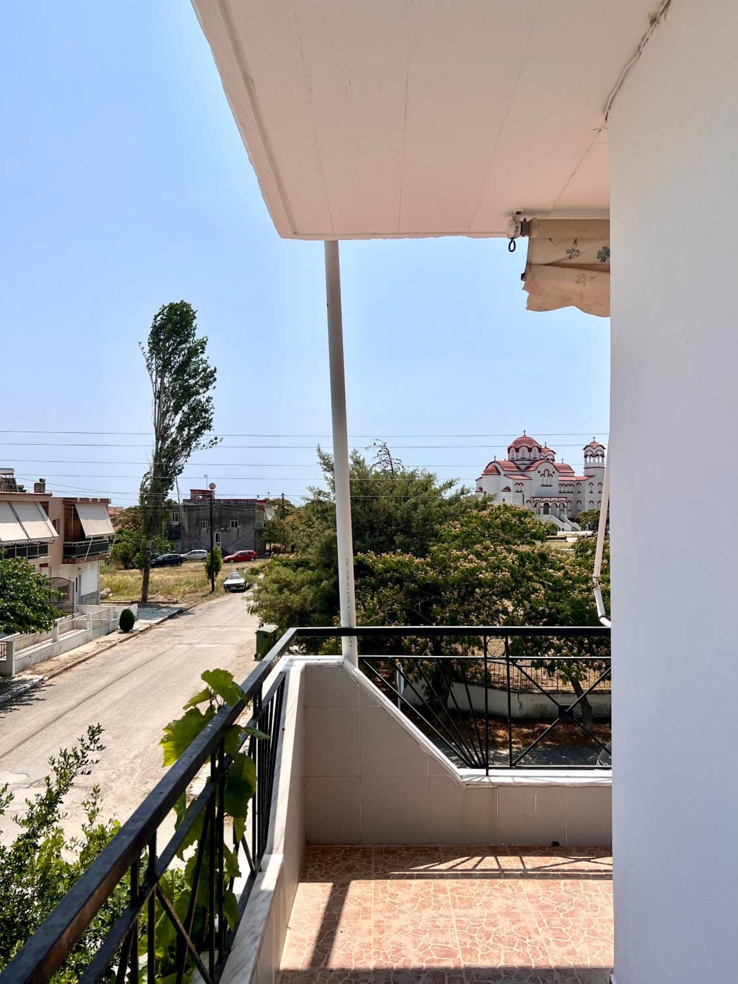 Dimitra House Entire Apartment With Balcony And View Pherrai ภายนอก รูปภาพ